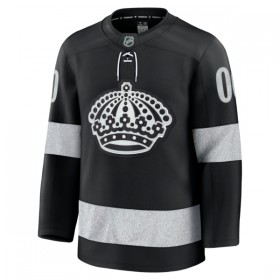 Mænd NHL Los Angeles Kings Trøje Tilpasset Fanatics Premium 2025-26 Sort Tredje