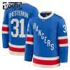 Børn NHL New York Rangers Trøje Fanatics Centennial Premium Igor Shesterkin 2025-26 Blå