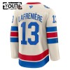 Børn NHL New York Rangers Trøje Fanatics Premium Alexis Lafreniere 2025-26 Hvid Winter Classic