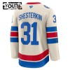 Børn NHL New York Rangers Trøje Fanatics Premium Igor Shesterkin 2025-26 Hvid Winter Classic