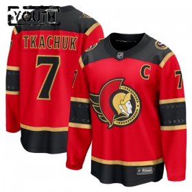Børn NHL Ottawa Senators Trøje Fanatics Premium Brady Tkachuk 2025-26 Rød Tredje