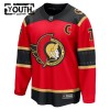 Børn NHL Ottawa Senators Trøje Fanatics Premium Brady Tkachuk 2025-26 Rød Tredje