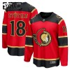 Børn NHL Ottawa Senators Trøje Fanatics Premium Tim Stutzle 2025-26 Rød Tredje