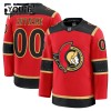 Børn NHL Ottawa Senators Trøje Tilpasset Fanatics Premium 2025-26 Rød Tredje