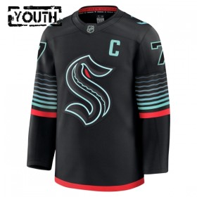 Børn NHL Seattle Kraken Trøje Fanatics Premium Eberle Jordan 2025-26 Sort Tredje