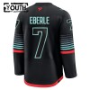 Børn NHL Seattle Kraken Trøje Fanatics Premium Eberle Jordan 2025-26 Sort Tredje