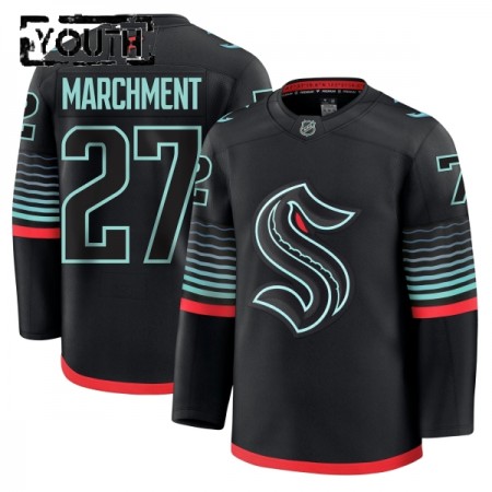 Børn NHL Seattle Kraken Trøje Fanatics Premium Mason Marchment 2025-26 Sort Tredje