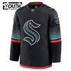 Børn NHL Seattle Kraken Trøje Fanatics Premium Philipp Grubauer 2025-26 Sort Tredje