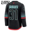 Børn NHL Seattle Kraken Trøje Fanatics Premium Philipp Grubauer 2025-26 Sort Tredje