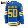 Børn NHL St. Louis Blues Trøje Fanatics Premium Binnington Jordan 2025-26 Blå Hjemme