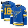 Børn NHL St. Louis Blues Trøje Fanatics Premium Robert Thomas 2025-26 Blå Hjemme