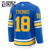 Børn NHL St. Louis Blues Trøje Fanatics Premium Robert Thomas 2025-26 Blå Hjemme