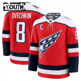 Børn NHL Washington Capitals Trøje Fanatics Premium Alex Ovechkin 2025-26 Rød Tredje