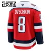 Børn NHL Washington Capitals Trøje Fanatics Premium Alex Ovechkin 2025-26 Rød Tredje