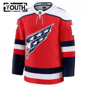 Børn NHL Washington Capitals Trøje Fanatics Premium Dylan Strome 2025-26 Rød Tredje