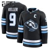 Børn Trøje Utah Hockey Club Fanatics Premium Clayton Keller 2025-26 Sort Hjemme