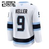 Børn Trøje Utah Hockey Club Fanatics Premium Clayton Keller Hvid Udebane