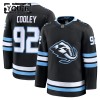 Børn Trøje Utah Hockey Club Fanatics Premium Logan Cooley 2025-26 Sort Hjemme