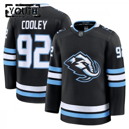 Børn Trøje Utah Hockey Club Fanatics Premium Logan Cooley 2025-26 Sort Hjemme