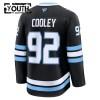 Børn Trøje Utah Hockey Club Fanatics Premium Logan Cooley 2025-26 Sort Hjemme