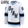 Børn Trøje Utah Hockey Club Fanatics Premium Logan Cooley Hvid Udebane