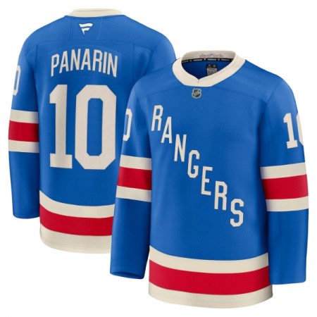 Mænd NHL New York Rangers Trøje Fanatics Centennial Premium Artemi Panarin 2025-26 Blå