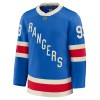 Mænd NHL New York Rangers Trøje Fanatics Centennial Premium Mika Zibanejad 2025-26 Blå