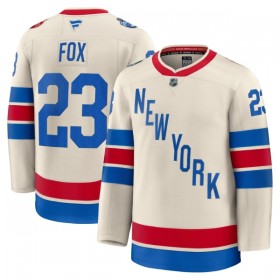 Mænd NHL New York Rangers Trøje Fanatics Premium Adam Fox 2025-26 Hvid Winter Classic