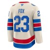 Mænd NHL New York Rangers Trøje Fanatics Premium Adam Fox 2025-26 Hvid Winter Classic