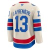 Mænd NHL New York Rangers Trøje Fanatics Premium Alexis Lafreniere 2025-26 Hvid Winter Classic