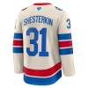 Mænd NHL New York Rangers Trøje Fanatics Premium Igor Shesterkin 2025-26 Hvid Winter Classic