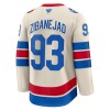 Mænd NHL New York Rangers Trøje Fanatics Premium Mika Zibanejad 2025-26 Hvid Winter Classic