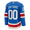 Mænd NHL New York Rangers Trøje Tilpasset Fanatics Centennial Premium 2025-26 Blå