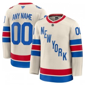 Mænd NHL New York Rangers Trøje Tilpasset Fanatics Premium 2025-26 Hvid Winter Classic