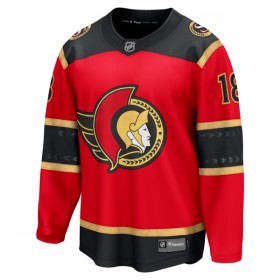 Mænd NHL Ottawa Senators Trøje Fanatics Premium Tim Stutzle 2025-26 Rød Tredje