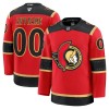 Mænd NHL Ottawa Senators Trøje Tilpasset Fanatics Premium 2025-26 Rød Tredje