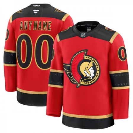 Mænd NHL Ottawa Senators Trøje Tilpasset Fanatics Premium 2025-26 Rød Tredje