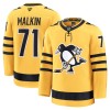 Mænd NHL Pittsburgh Penguins Trøje Fanatics Premium Evgeni Malkin 2025-26 Gold Tredje