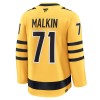 Mænd NHL Pittsburgh Penguins Trøje Fanatics Premium Evgeni Malkin 2025-26 Gold Tredje