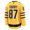 Mænd NHL Pittsburgh Penguins Trøje Fanatics Premium Sidney Crosby 2025-26 Gold Tredje