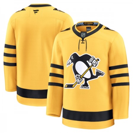 Mænd NHL Pittsburgh Penguins Trøje Tilpasset Fanatics Premium 2025-26 Gold Tredje