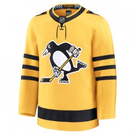 Mænd NHL Pittsburgh Penguins Trøje Tilpasset Fanatics Premium 2025-26 Gold Tredje