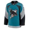 Mænd NHL San Jose Sharks Trøje Fanatics Premium Macklin Celebrini 2025-26 Teal Tredje