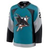 Mænd NHL San Jose Sharks Trøje Fanatics Premium Will Smith 2025-26 Teal Tredje