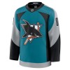 Mænd NHL San Jose Sharks Trøje Tilpasset Fanatics Premium 2025-26 Teal Tredje