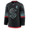 Mænd NHL Seattle Kraken Trøje Fanatics Premium Eberle Jordan 2025-26 Sort Tredje