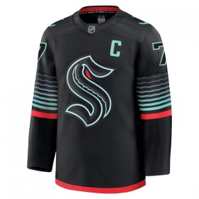 Mænd NHL Seattle Kraken Trøje Fanatics Premium Eberle Jordan 2025-26 Sort Tredje