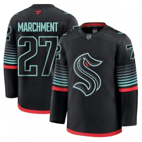 Mænd NHL Seattle Kraken Trøje Fanatics Premium Mason Marchment 2025-26 Sort Tredje