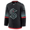Mænd NHL Seattle Kraken Trøje Fanatics Premium Philipp Grubauer 2025-26 Sort Tredje