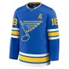 Mænd NHL St. Louis Blues Trøje Fanatics Premium Robert Thomas 2025-26 Blå Hjemme